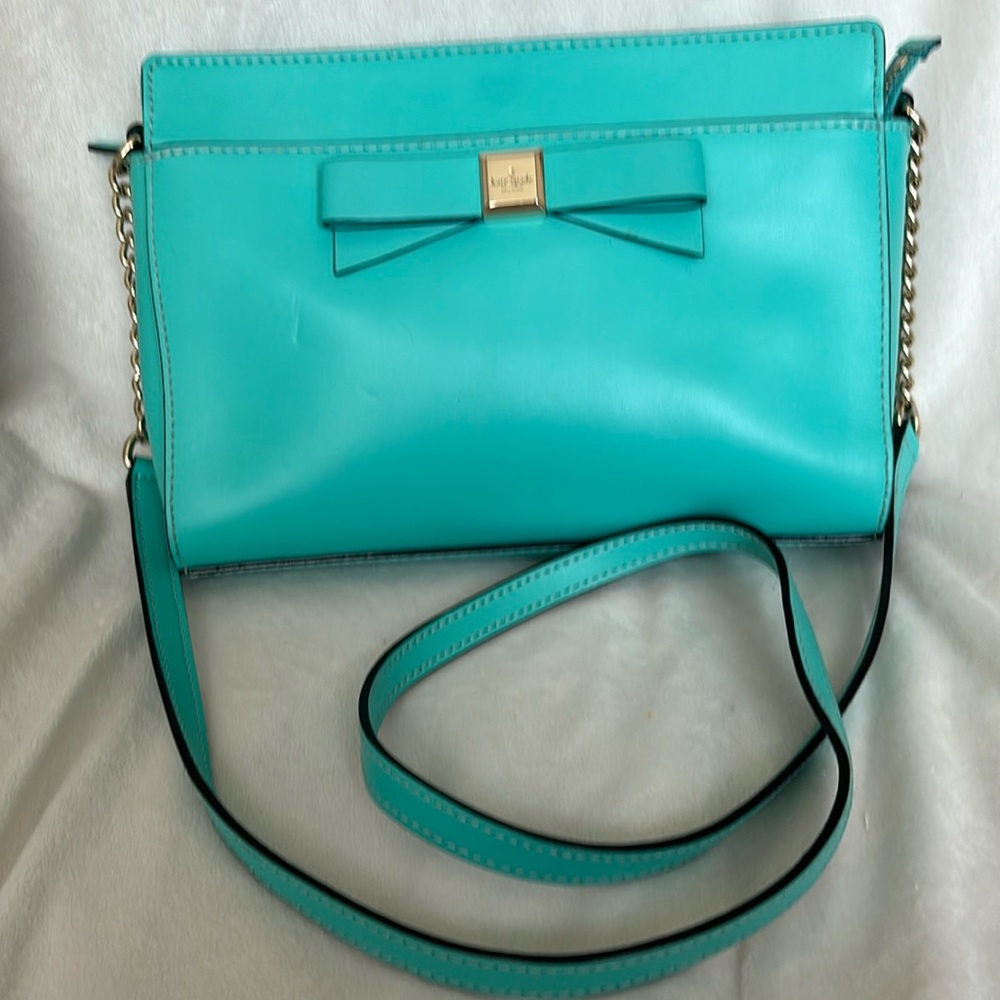 Kate Spade Blue Bow Crossbody (Angelica)